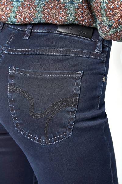TONI Fashion Style »Perfect Shape« dark blue Dunkle Basic-Shapingjeans Valentinstagsangebot