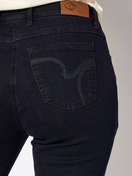 TONI Fashion Style »Perfect Shape« dark blue Jeans mit Shapingeffekt Jubiläumsangebot