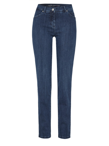 TONI Fashion Style »Perfect Shape« mid blue used Jeans mit Shapingeffekt Lagerräumung
