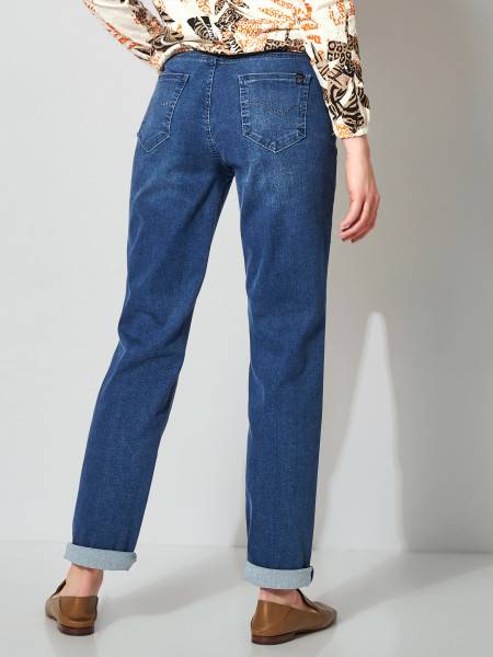 TONI Fashion Style »Liv« mid blue used Regular-Fit Jeans Heißer Verkauf
