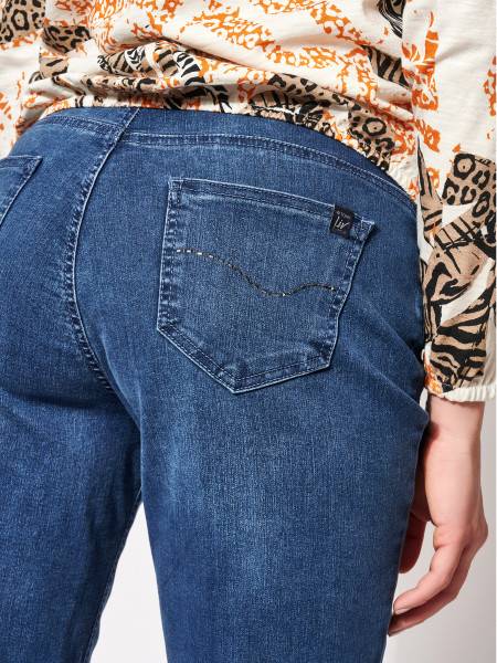 TONI Fashion Style »Liv« mid blue used Regular-Fit Jeans Heißer Verkauf