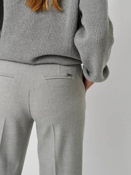 TONI Fashion Style »Luisa« light grey Elegante Businesshose Online Outlet