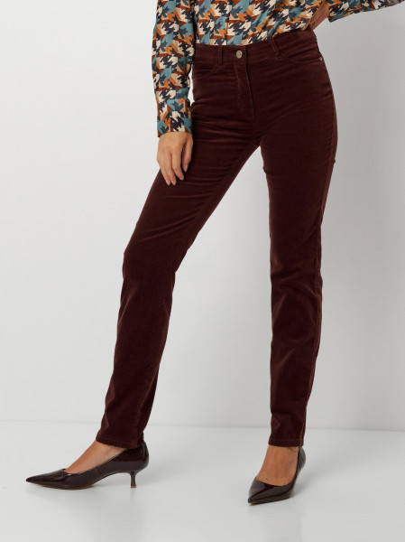TONI Fashion Style »be loved« dark red Cordhose mit hohem Bund Exklusive Angebote