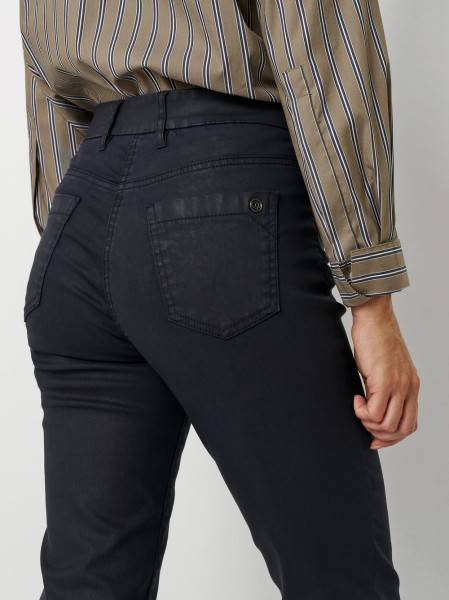 TONI Fashion Style »be loved« dark blue Slim-Fit in Lederoptik Blitzangebot