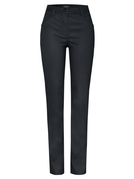 TONI Fashion Style »be loved« dark blue Slim-Fit in Lederoptik Blitzangebot