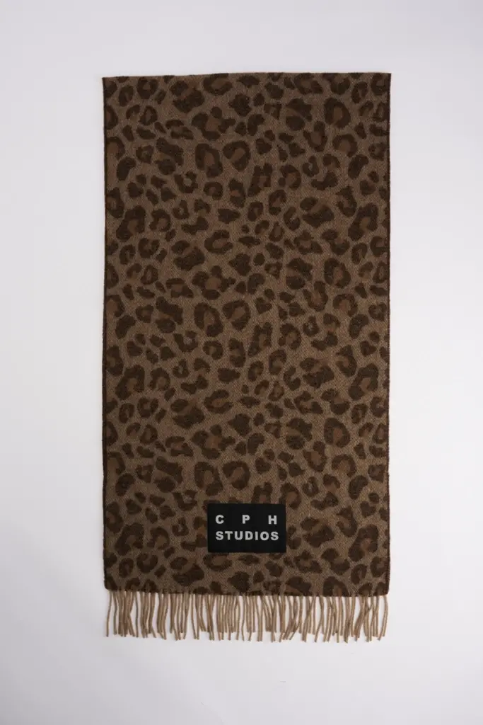 Studio Copenhagen CPH SHAWL 12 wool mix leo Black Friday Preise