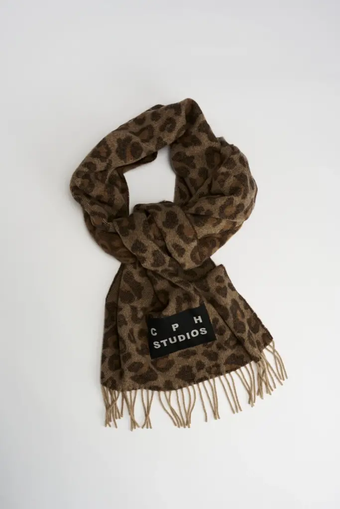 Studio Copenhagen CPH SHAWL 12 wool mix leo Black Friday Preise