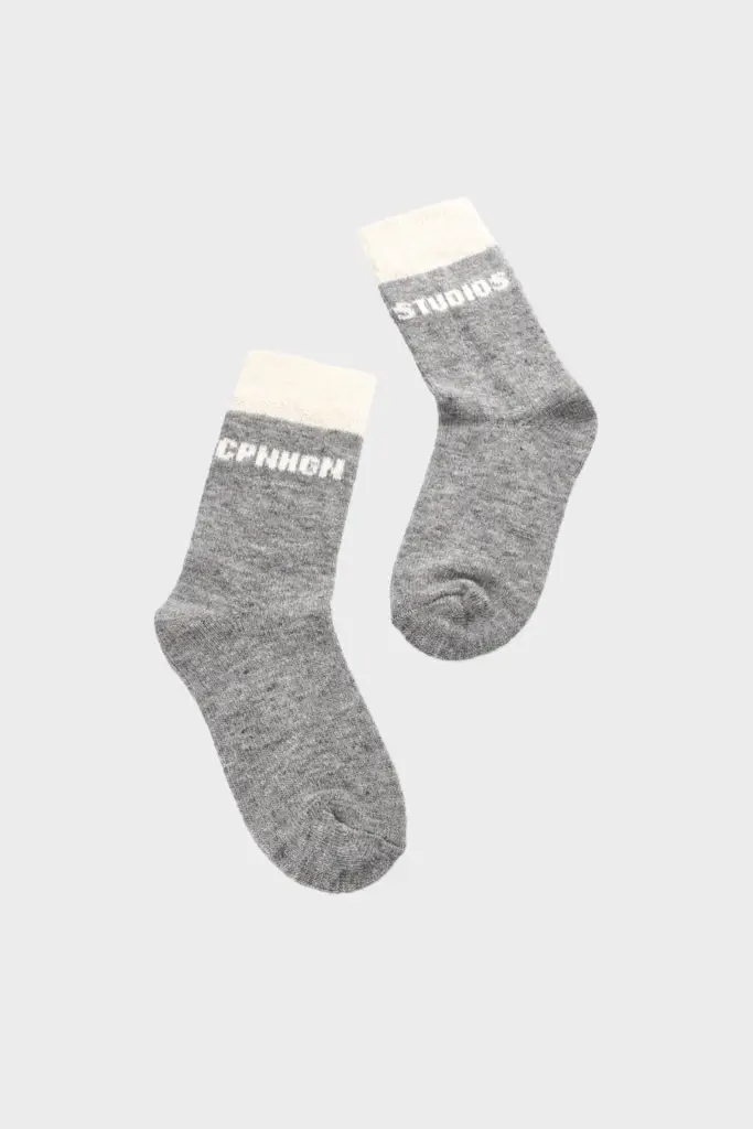 Studio Copenhagen CPH WOOL SOCKS 2 wool mix light grey zollfrei