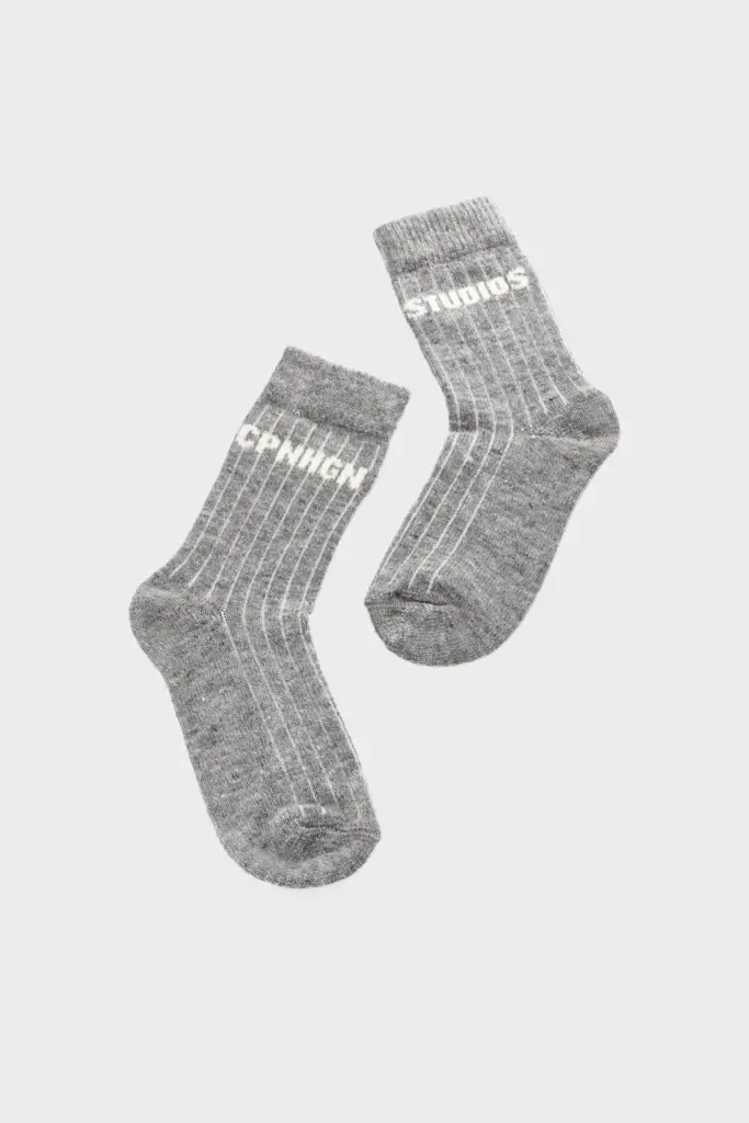 Studio Copenhagen CPH WOOL SOCKS 1 wool mix light grey 2025