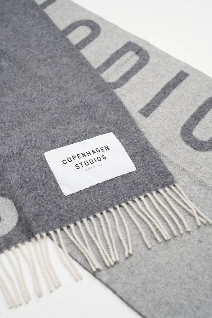 Studio Copenhagen CPH SHAWL 1 wool mix grey Outlet