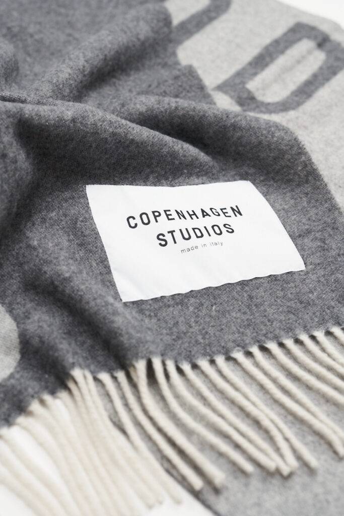 Studio Copenhagen CPH SHAWL 1 wool mix grey Outlet