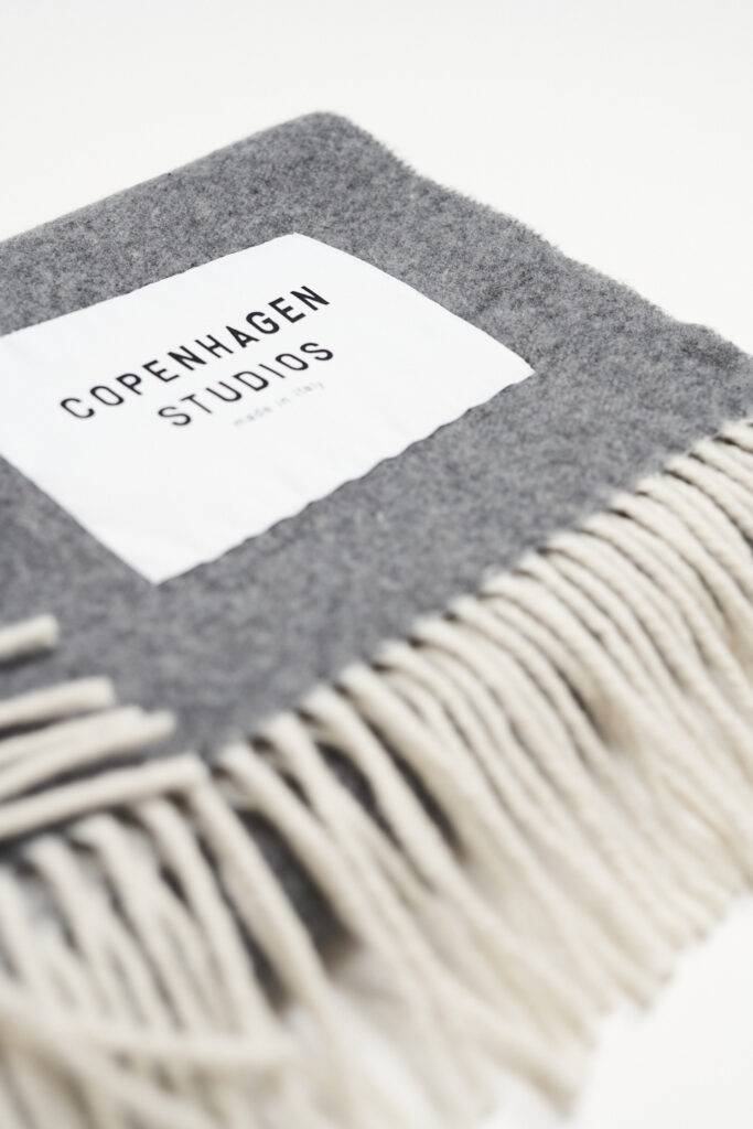 Studio Copenhagen CPH SHAWL 1 wool mix grey Outlet