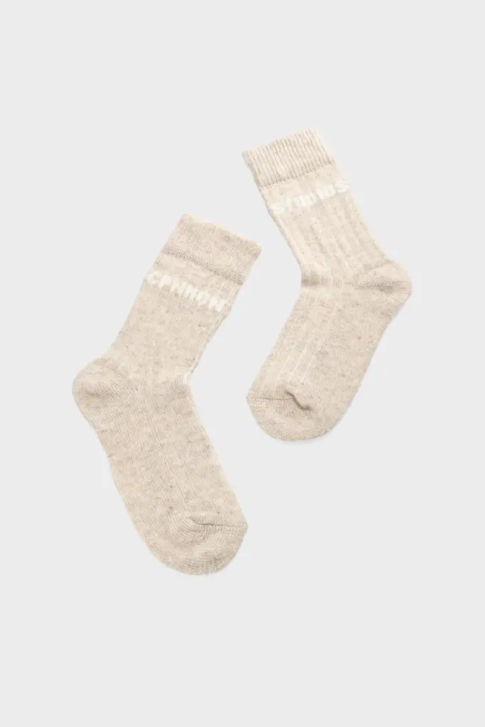 Studio Copenhagen CPH WOOL SOCKS 1 wool mix light beige Rabatt