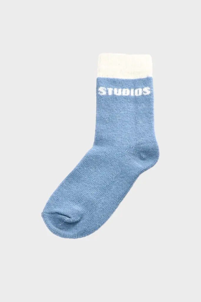 Studio Copenhagen CPH WOOL SOCKS 2 wool mix light blue Begrenztes Angebot