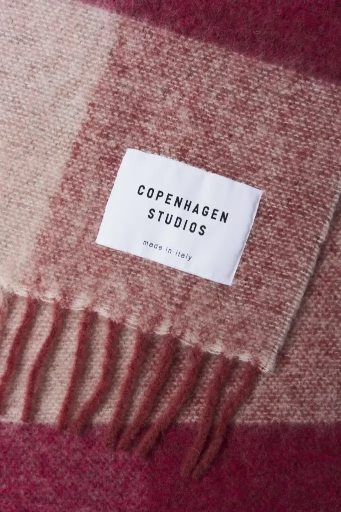 Studio Copenhagen CPH SHAWL 4 wool mix pink Exklusivangebot