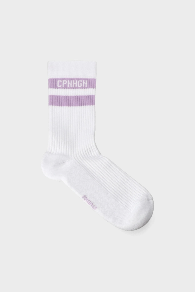Studio Copenhagen CPH SOCKS 3 cotton blend white/lavender Osterangebot