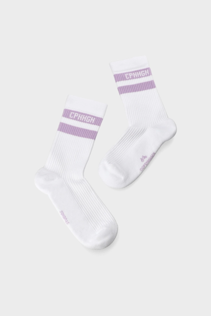 Studio Copenhagen CPH SOCKS 3 cotton blend white/lavender Osterangebot
