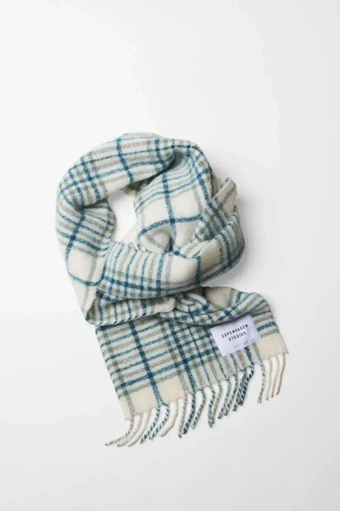 Studio Copenhagen CPH SHAWL 10 wool mix turquoise Bestseller