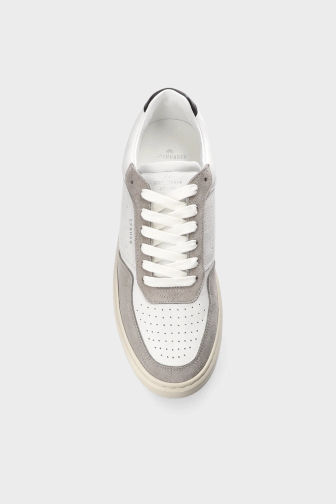 Studio Copenhagen CPH1M leather mix white/grey Nur noch ein Tag übrig