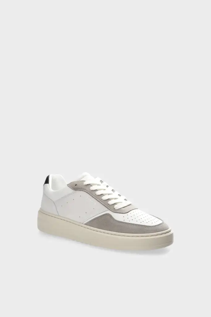 Studio Copenhagen CPH1M leather mix white/grey Nur noch ein Tag übrig