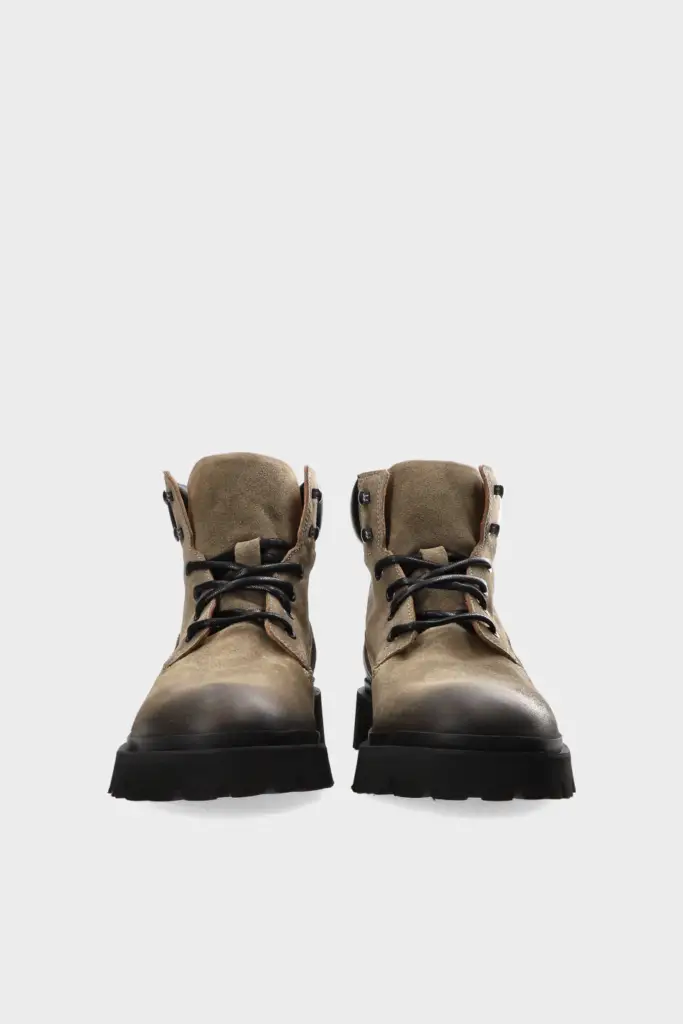 Studio Copenhagen CPH171M waxed suede black/olive Saisonschlussverkauf