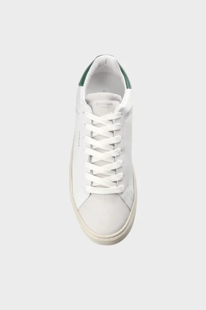 Studio Copenhagen CPH72M leather mix white/green Muttertagsangebot