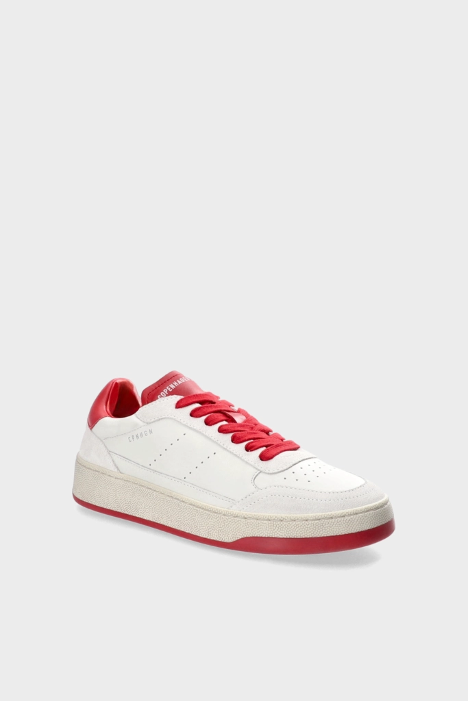 Studio Copenhagen CPH27M leather mix white/red Valentinstagsangebot