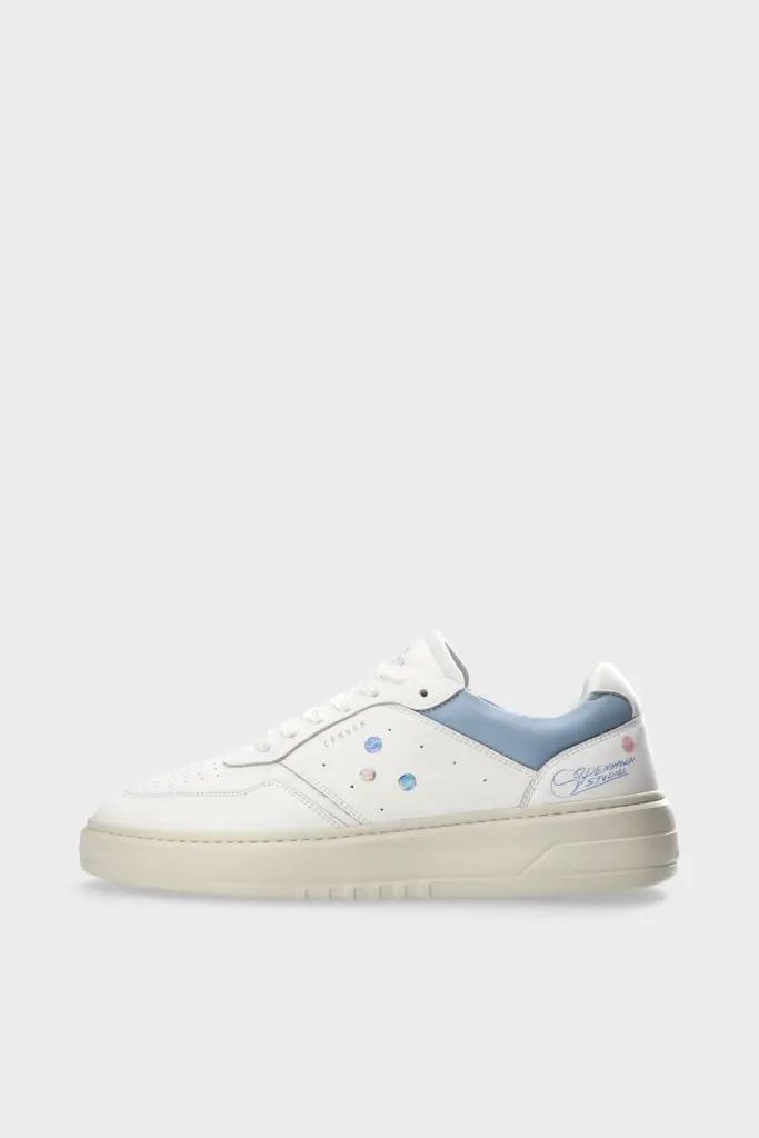 Studio Copenhagen CPH MELBOURNE M leather white/light blue Jubiläumsangebot