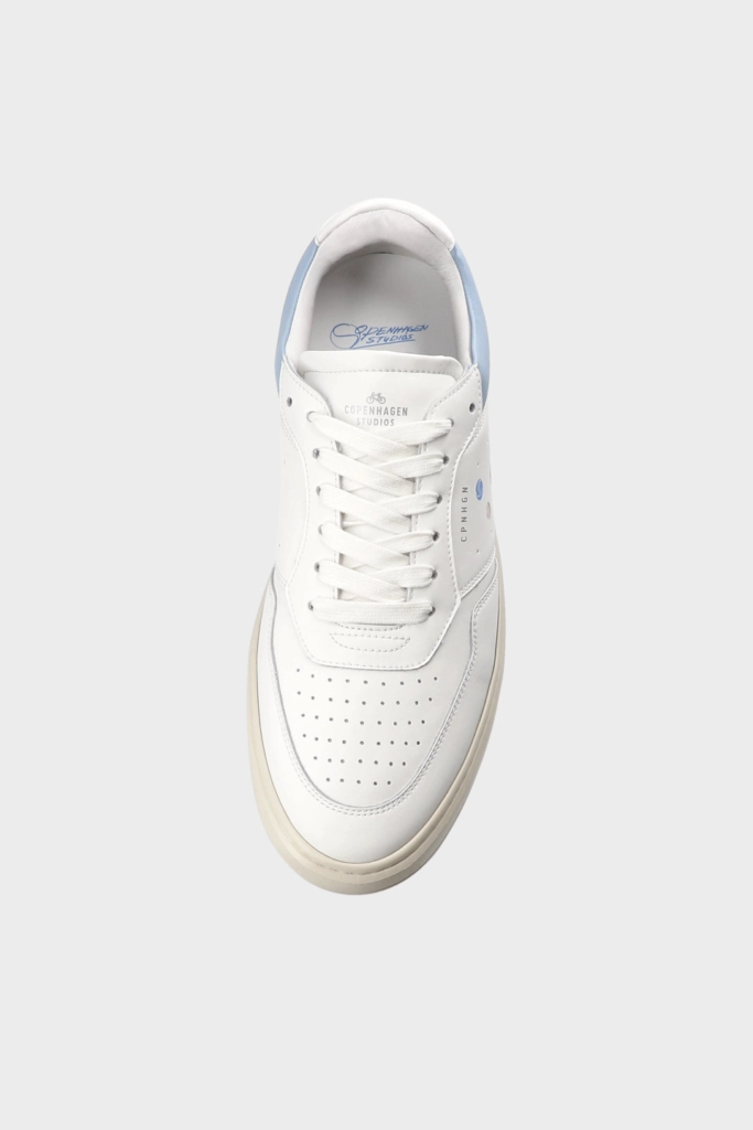 Studio Copenhagen CPH MELBOURNE M leather white/light blue Jubiläumsangebot