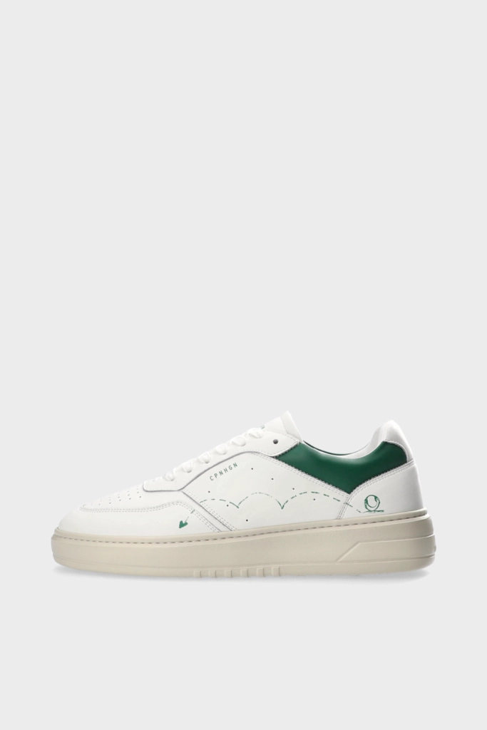 Studio Copenhagen CPH LONDON M leather white/green Heißer Verkauf