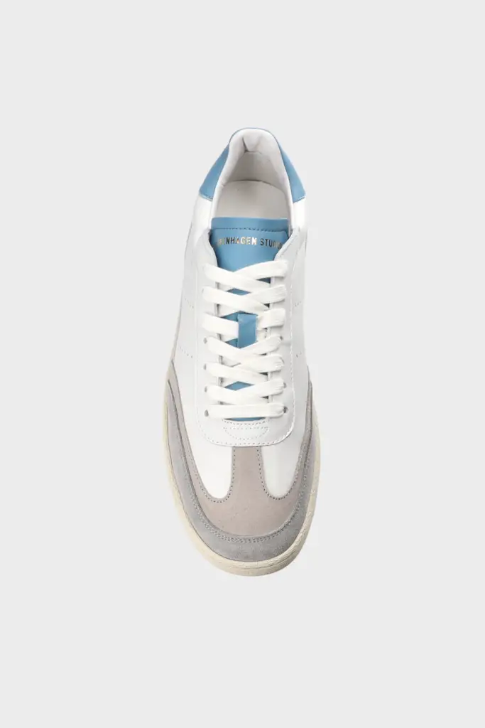 Studio Copenhagen CPH257M leather mix white/blue Neueste Mode