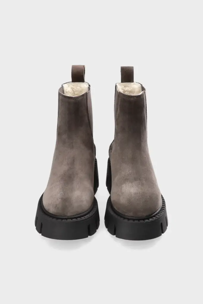 Studio Copenhagen CPH137 suede teddy off black Bis zu 65% Rabatt