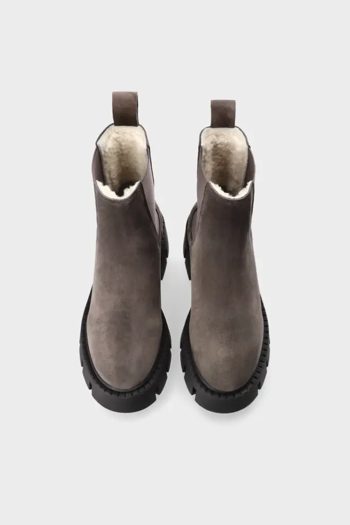 Studio Copenhagen CPH137 suede teddy off black Bis zu 65% Rabatt