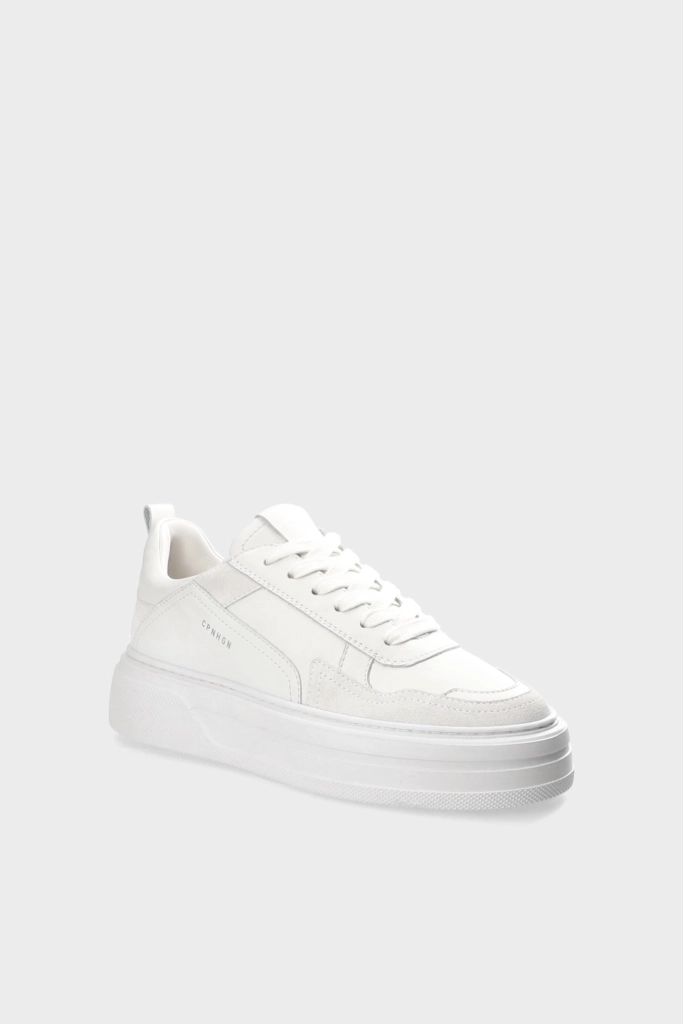 Studio Copenhagen CPH189 leather mix white Limitierter Zeitrabatt