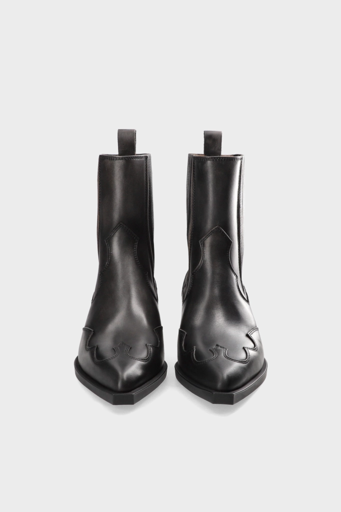 Studio Copenhagen CPH284 x Toni Garrn used leather black Großer Ausverkauf