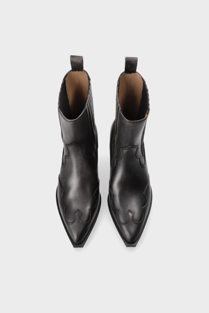Studio Copenhagen CPH284 x Toni Garrn used leather black Großer Ausverkauf