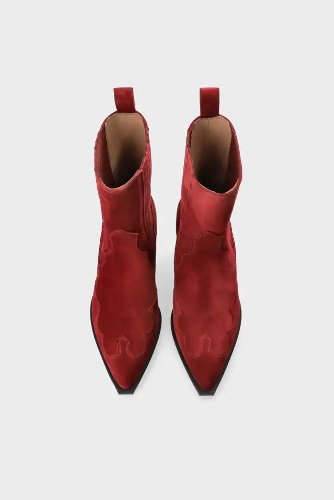 Studio Copenhagen CPH284 x Toni Garrn suede bordeaux Große Rabatte
