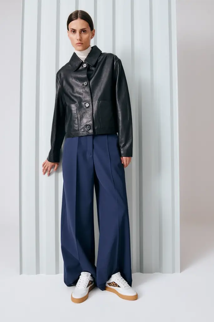 Studio Copenhagen CPH90 leather mix white/leo Bis zu 55% Rabatt