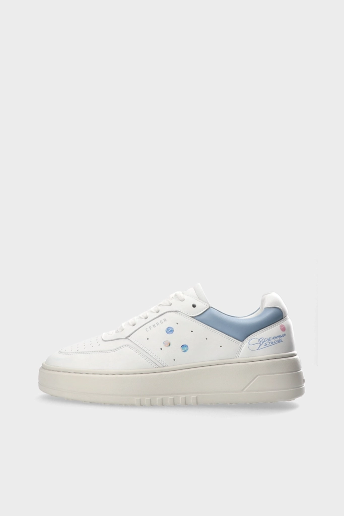 Studio Copenhagen CPH MELBOURNE leather white/light blue Kauf eins, bekomm eins gratis