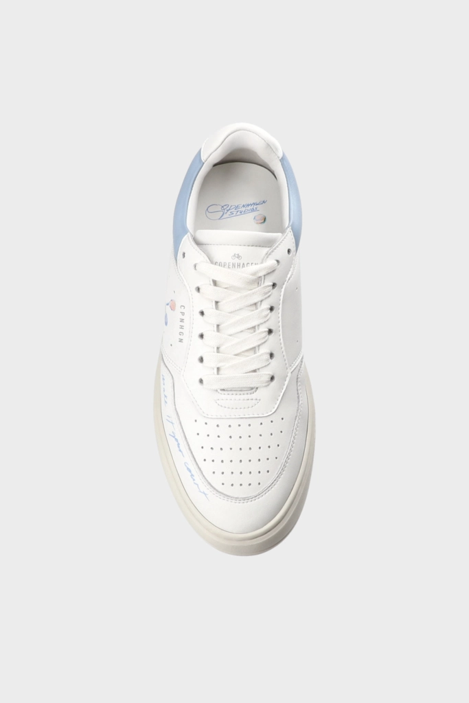 Studio Copenhagen CPH MELBOURNE leather white/light blue Kauf eins, bekomm eins gratis