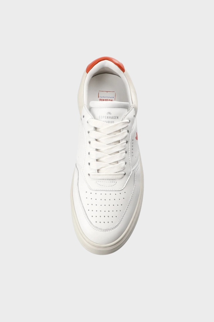Studio Copenhagen CPH PARIS leather white/orange Riesige Ersparnisse