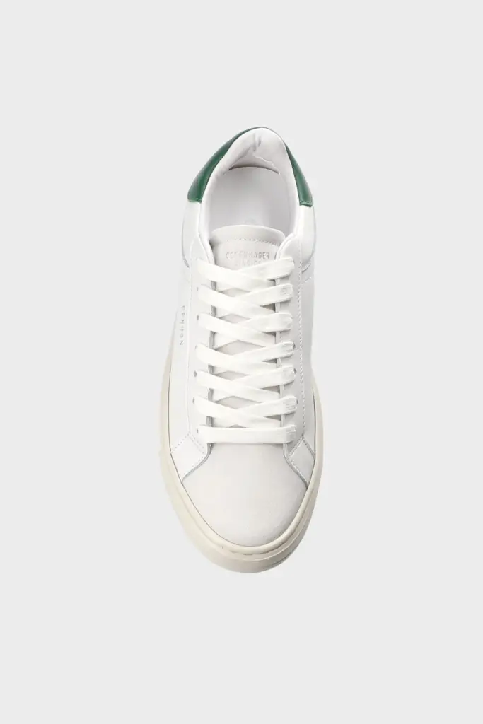 Studio Copenhagen CPH72 leather mix white/green Zeitbegrenzte Promotion