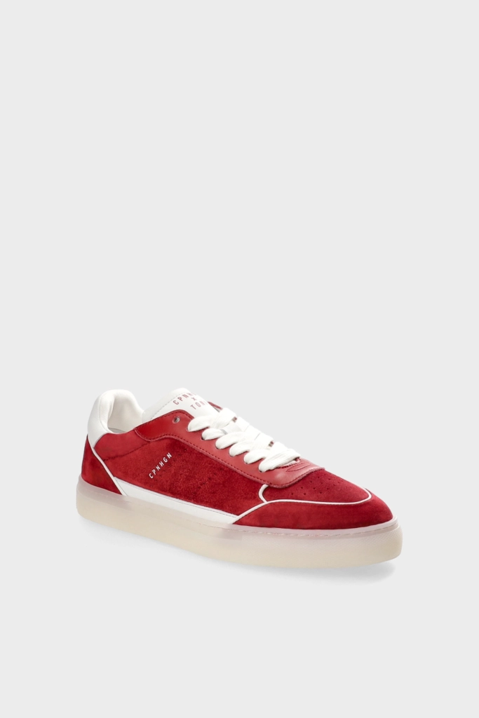Studio Copenhagen CPH253 x Toni Garrn leather mix red/white Discount Store für neue Produkte