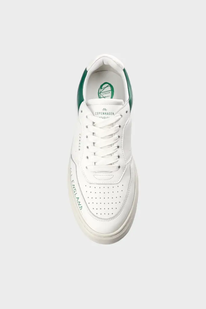 Studio Copenhagen CPH LONDON leather white/green Super Rabatt