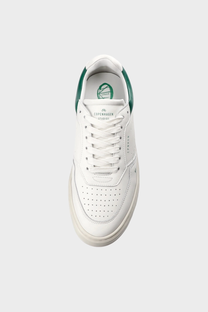 Studio Copenhagen CPH LONDON leather white/green Super Rabatt