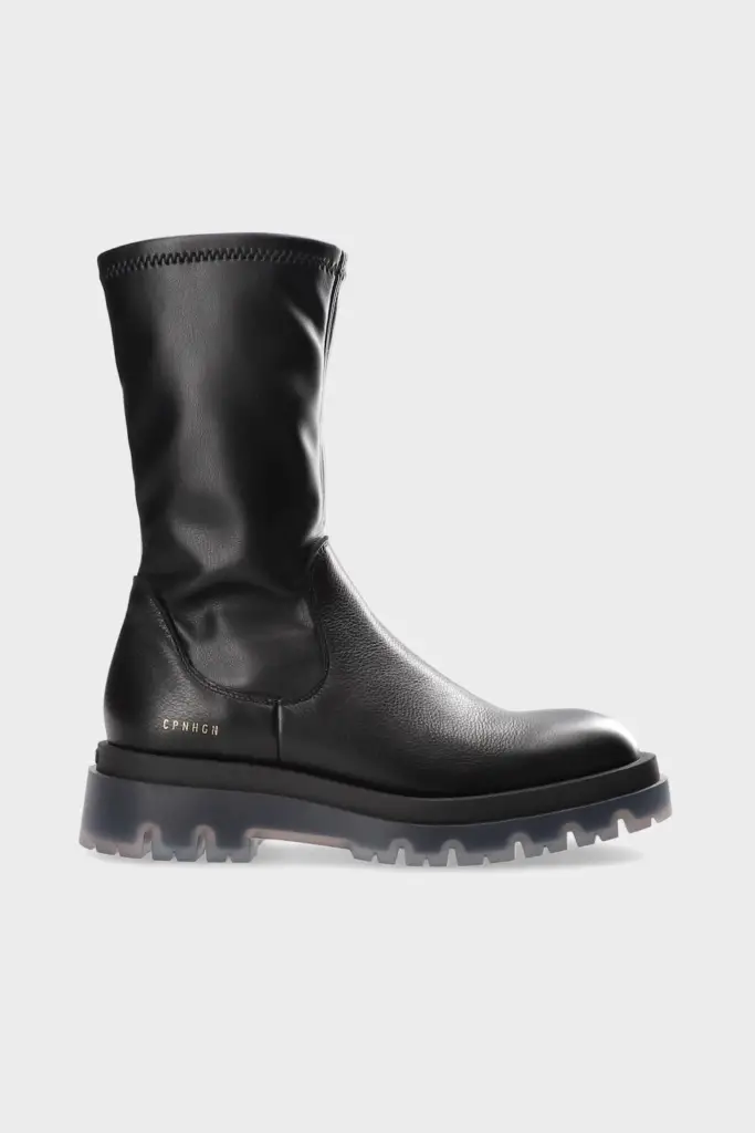 Studio Copenhagen CPH1006 leather/vegan stretch black/clear