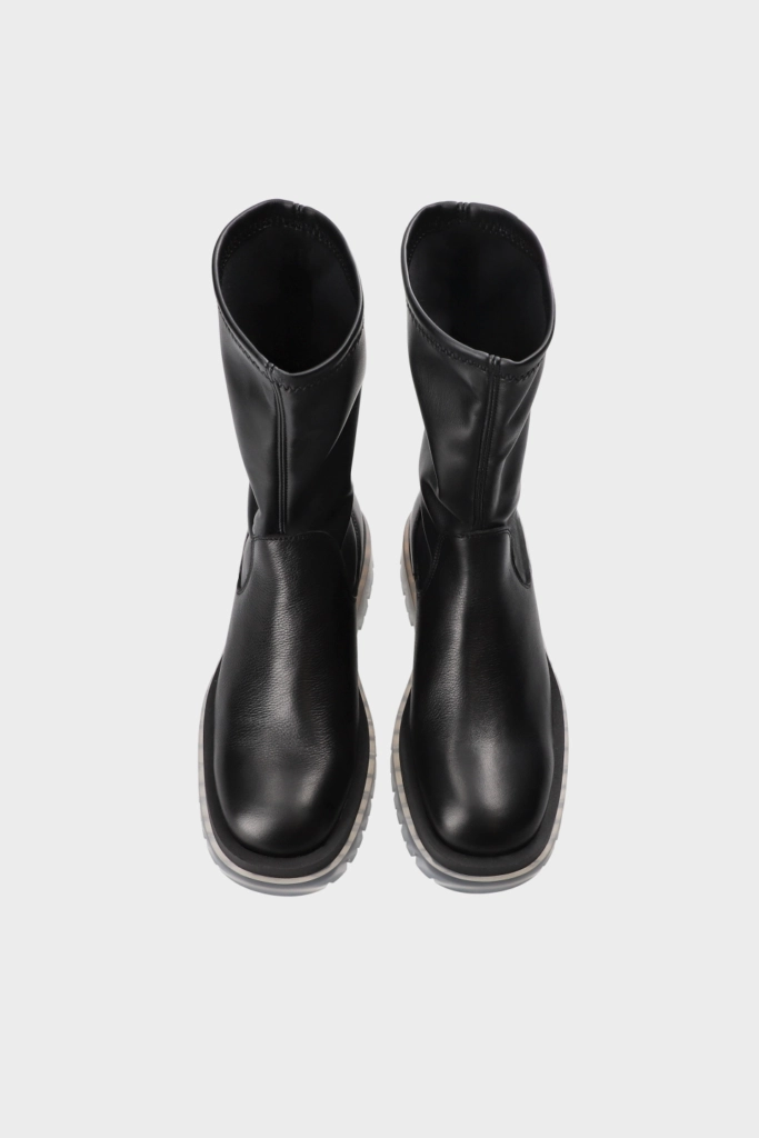Studio Copenhagen CPH1006 leather/vegan stretch black/clear 50% Rabatt mit kostenlosem Versand