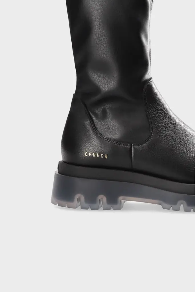 Studio Copenhagen CPH1006 leather/vegan stretch black/clear 50% Rabatt mit kostenlosem Versand