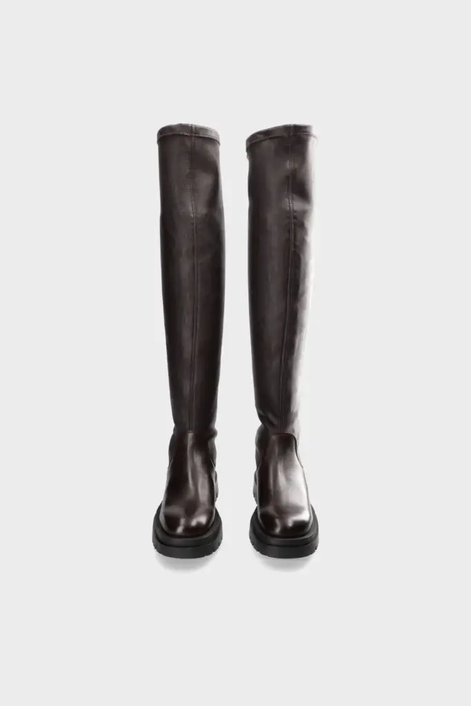 Studio Copenhagen CPH1005 leather/vegan stretch dark brown Clearance-Verkauf