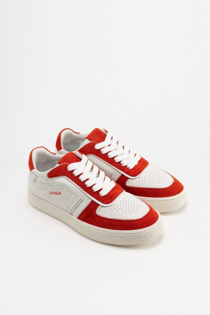 Studio Copenhagen CPH264 leather mix white/red Versandkostenfrei